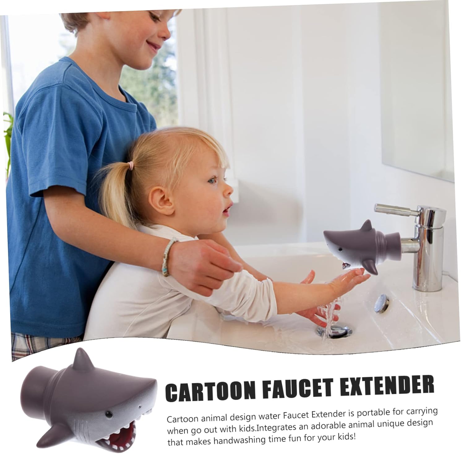 💧 Let Your Little One Reach the Sink Safely – 50% OFF Today! Kids Faucet Extender – Toddler Sink Trainer with Soft Silicone, 50% OFF + Free Ship