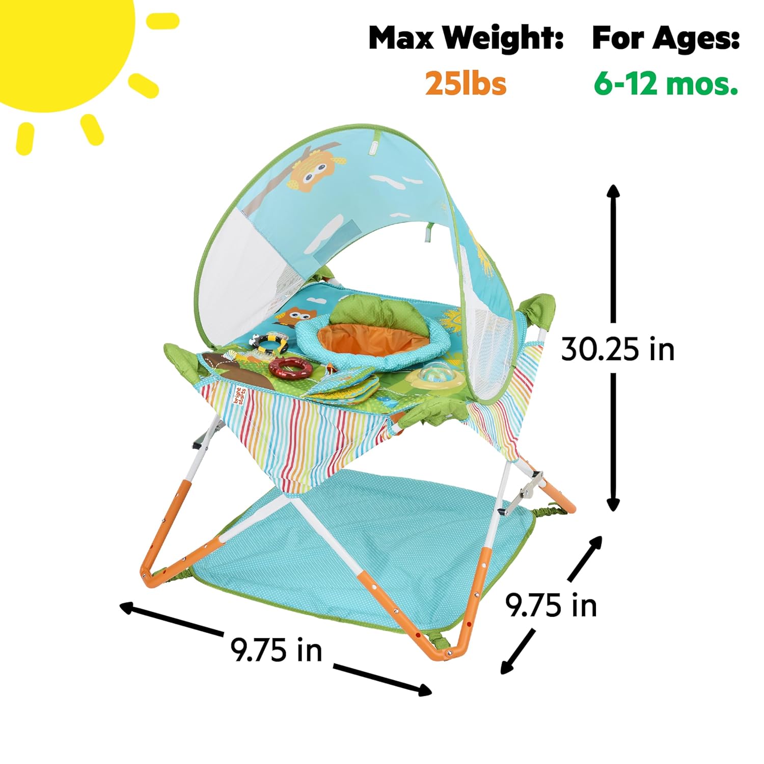 ✨ Portable Baby Activity Jumper – Fun Anywhere, Anytime! 🍼🎈