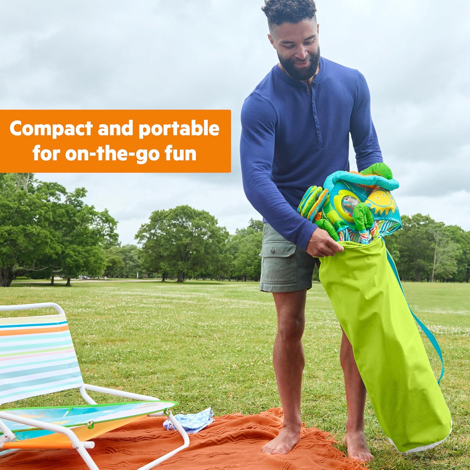 ✨ Portable Baby Activity Jumper – Fun Anywhere, Anytime! 🍼🎈