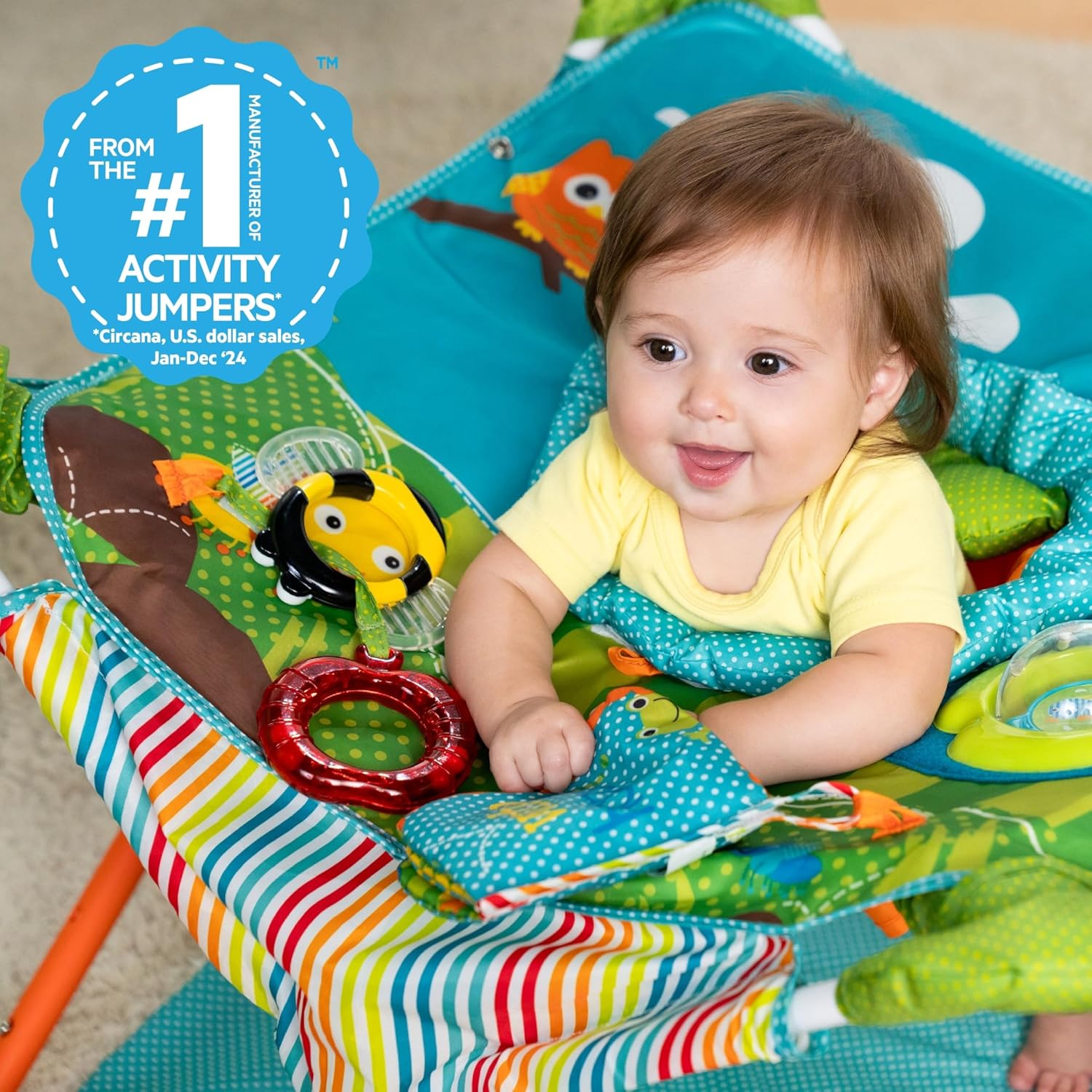 ✨ Portable Baby Activity Jumper – Fun Anywhere, Anytime! 🍼🎈
